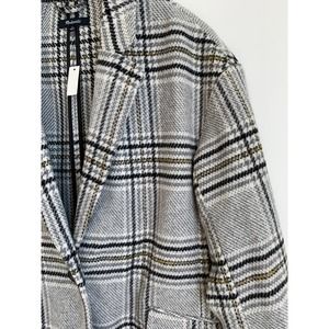 plaid bryant coat